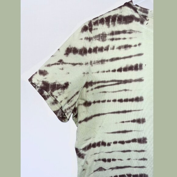 Proenza Schouler White Label Green Tie Dye T-Shirt - Size M - Picture 6 of 8